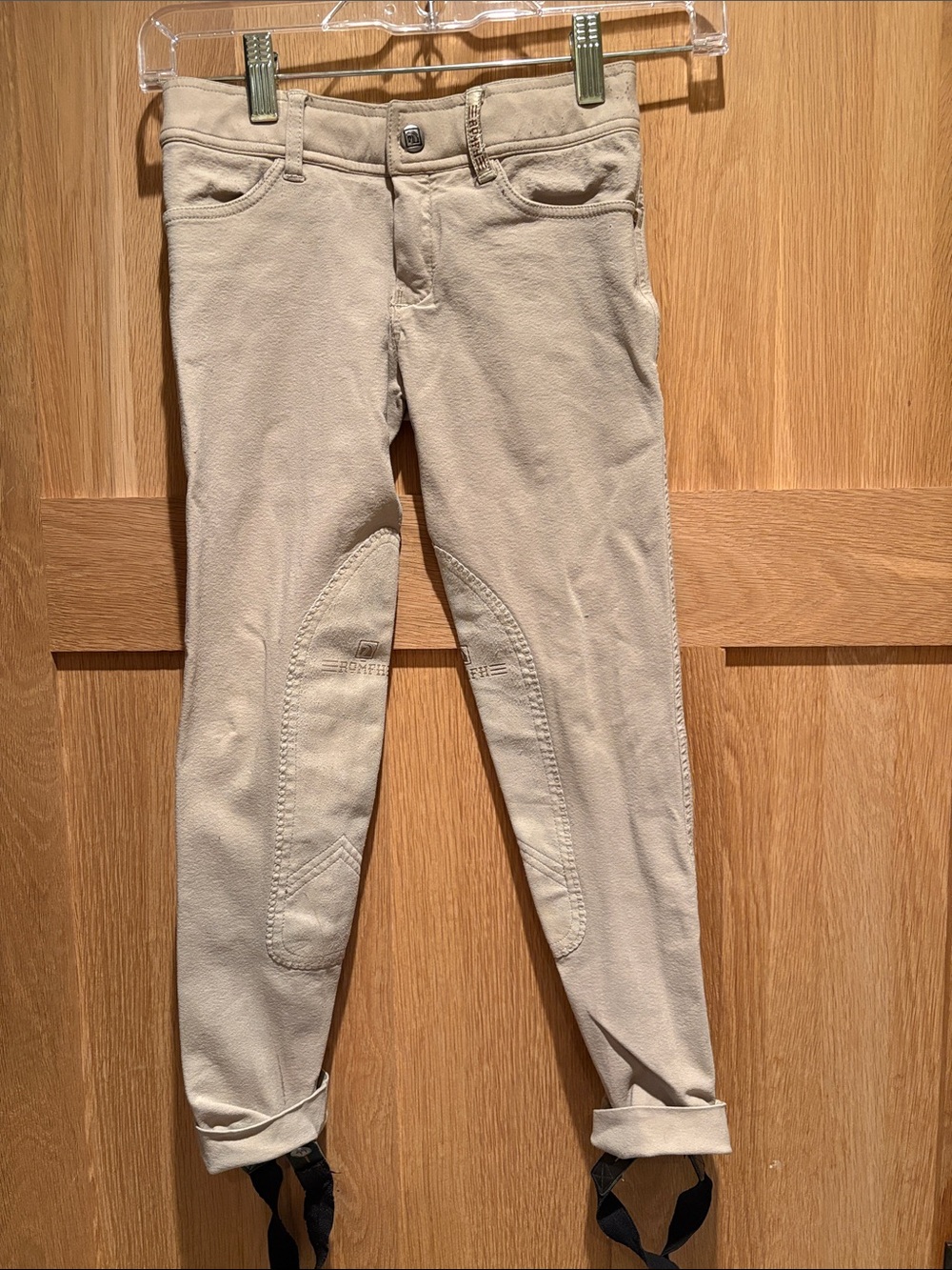 Kids Romfh riding breeches tan
